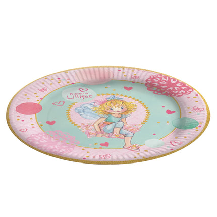 Assiettes Princesse Lillifee 23 cm, lot de 8