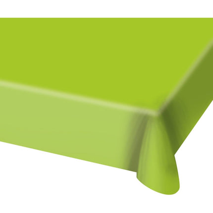 Lime Groen Tafelkleed 1,8m van Folat koop je bij Partywinkel