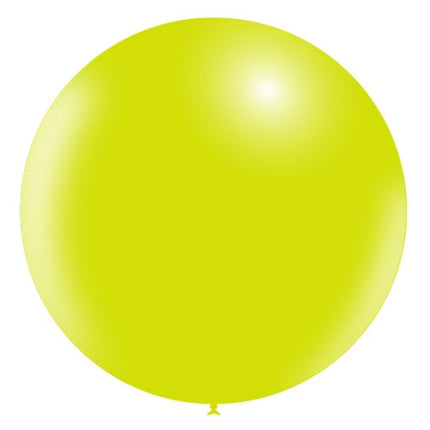 Lime Groene Reuze Ballon XL 91cm - Partywinkel - 8436540871084