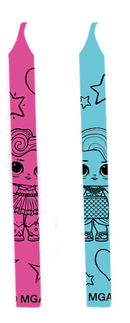 LOL Surprise Taart Kaarsjes 12st van Procos koop je bij Partywinkel