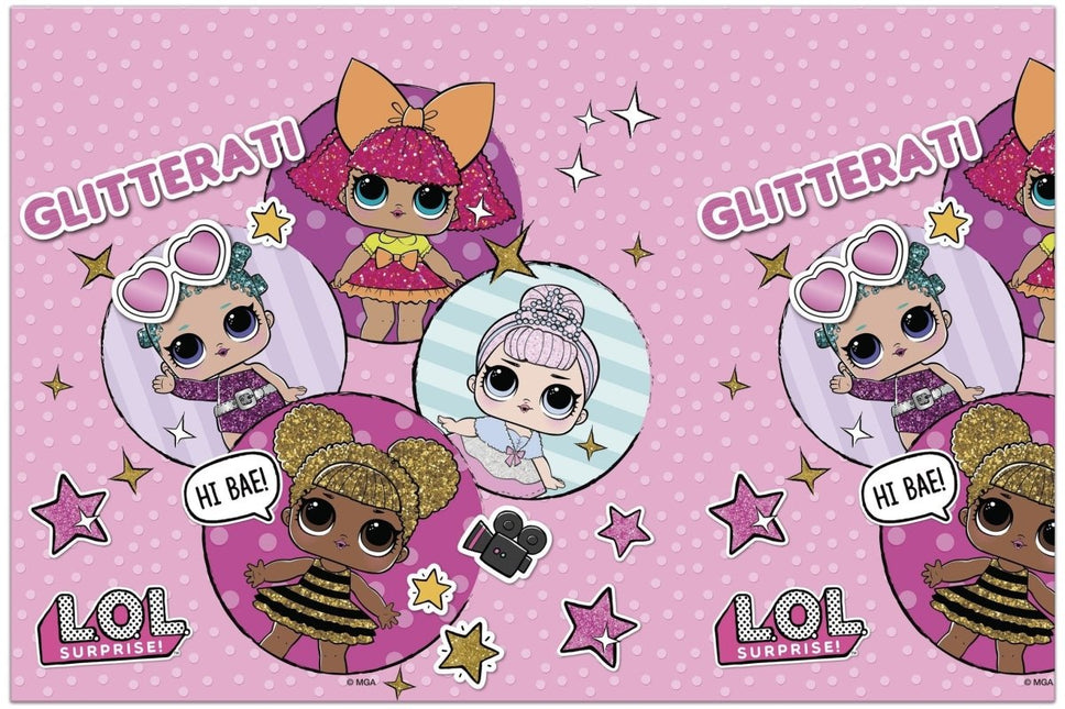 LOL Surprise Tafelkleed 1,8m van Procos koop je bij Partywinkel