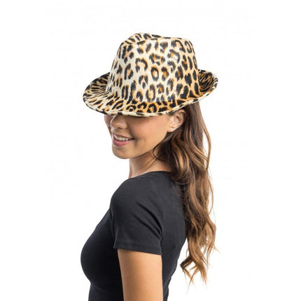 Luipaard Hoed One Size van CHAKS koop je bij Partywinkel