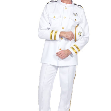 Luxe navy officier kostuum - Partywinkel - 8720059067466