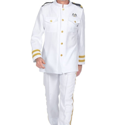 Luxe navy officier kostuum - Partywinkel - 8720059067466