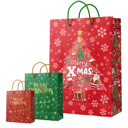 Sac cadeau L - Noël