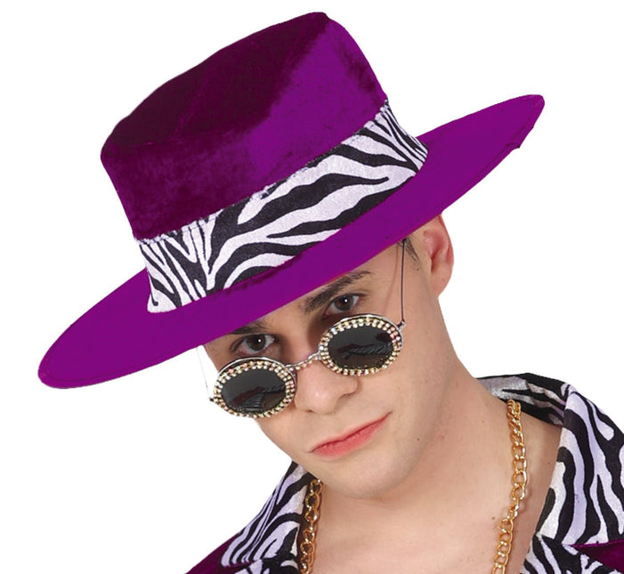 Maffia Kostuum Paars Heren van Fiestas Guirca koop je bij Partywinkel