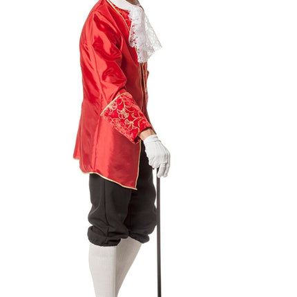 Markies Kostuum Luxe Rood Zwart van Wilbers & Wilbers koop je bij Partywinkel