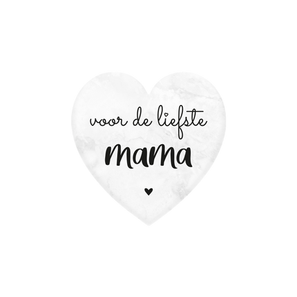Coeur en marbre Dearest Mum 5cm