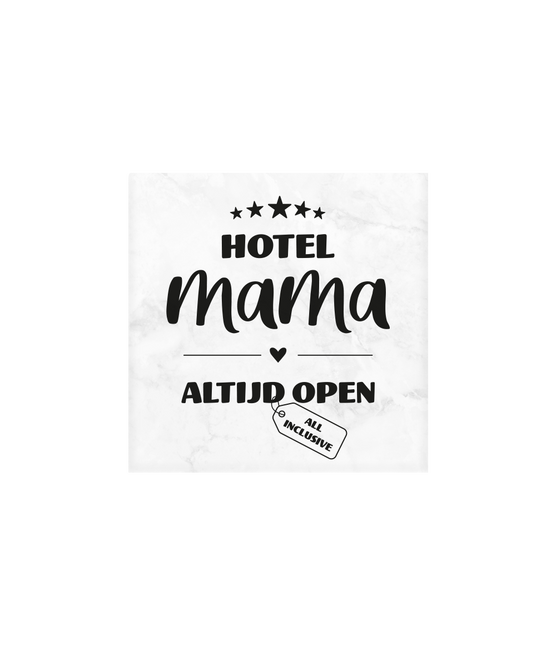 Hotel Mama Sous-verres en marbre 10cm
