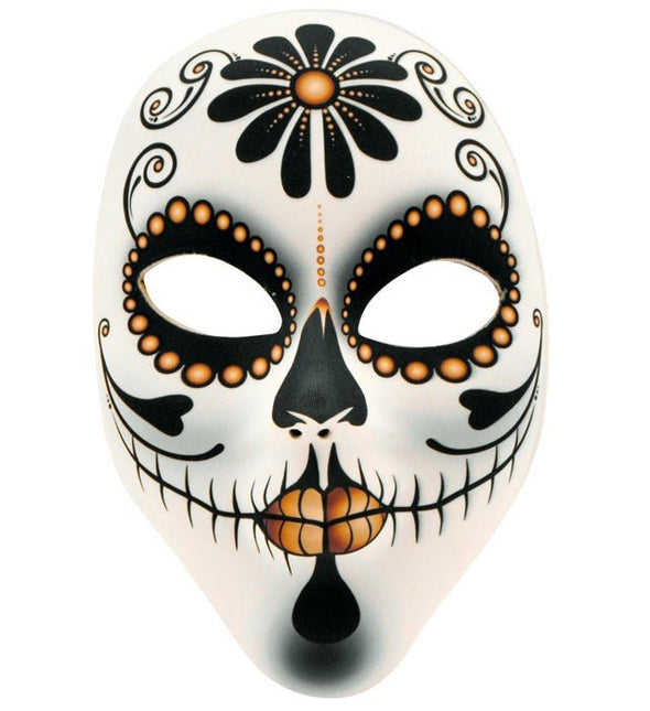 Masker Dia De Los Muertos Vrouw van Widmann koop je bij Partywinkel