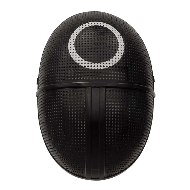 Masker Zwart Cirkel Squid Game van Boland koop je bij Partywinkel