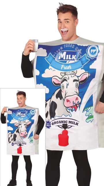 Melk Kostuum - Partywinkel - 8434077862513