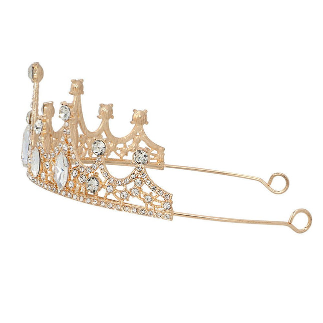 Metalen tiara Royal Julia van Boland koop je bij Partywinkel