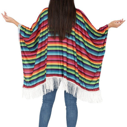 Mexico Poncho van Fiestas Guirca koop je bij Partywinkel