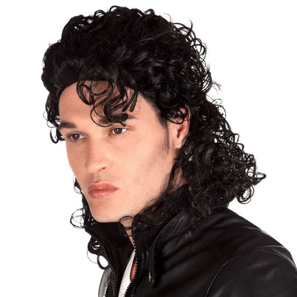 Michael Jackson Pruik Krullen van Boland koop je bij Partywinkel