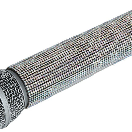 Microphone with glitter 21 cm van Fiestas Guirca koop je bij Partywinkel