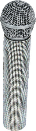 Microphone with glitter 21 cm van Fiestas Guirca koop je bij Partywinkel