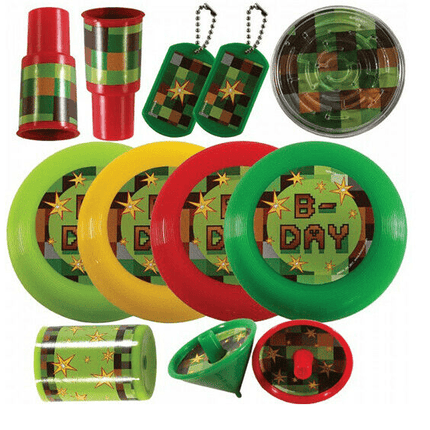 Minecraft Uitdeelspeelgoedset 48st van Riethmueller koop je bij Partywinkel