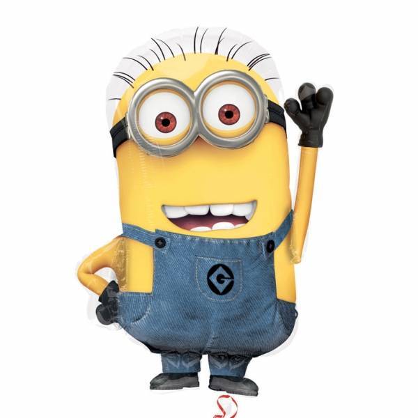 Minion Helium Ballon XL 63cm leeg - Partywinkel - 026635299541