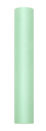 Mintgroene Tule Rol 30cm 9m van Partydeco koop je bij Partywinkel
