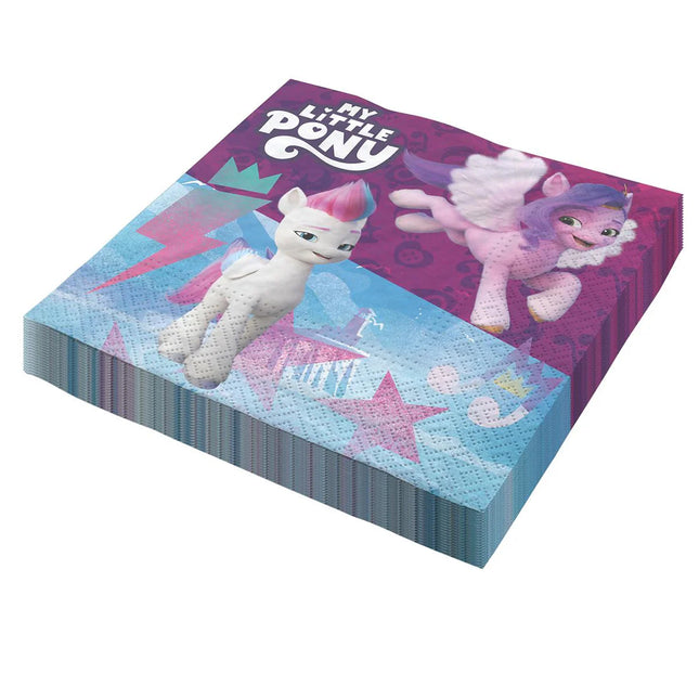 Serviettes My Little Pony 33 cm, lot de 20
