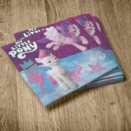 Serviettes My Little Pony 33 cm, lot de 20