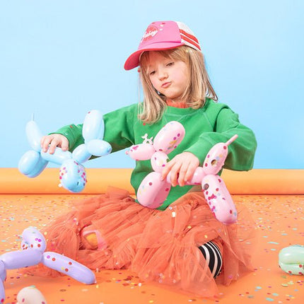 Modeleer Ballonnen Pastel 30st van Partydeco koop je bij Partywinkel