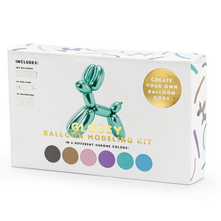 Modeleer Ballonnnen Glansend 30st van Partydeco koop je bij Partywinkel