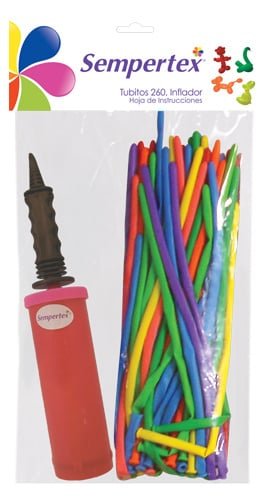 Modelleerballonnen met Ballonnenpomp 31 delig van Sempertex koop je bij Partywinkel