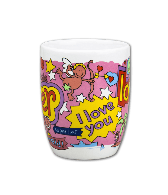 Mok Lover 12cm van Paper Dreams koop je bij Partywinkel