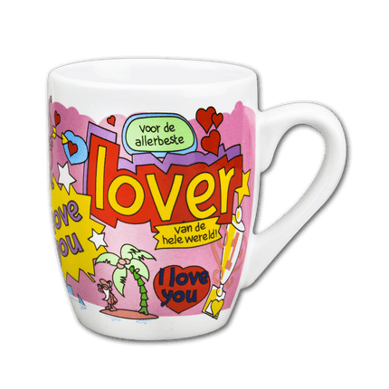 Mok Lover 12cm van Paper Dreams koop je bij Partywinkel