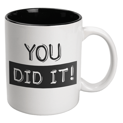 Mok You Did It 12cm van Paper Dreams koop je bij Partywinkel