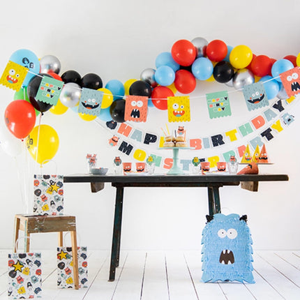 Monster Letterslinger Happy Birthday 2st van Folat koop je bij Partywinkel