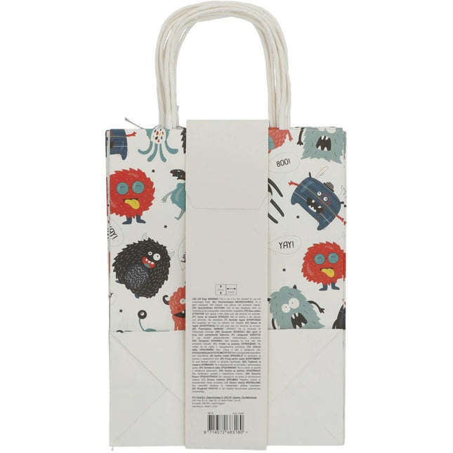 Monster Uitdeelzakjes Bash 6st van Folat koop je bij Partywinkel