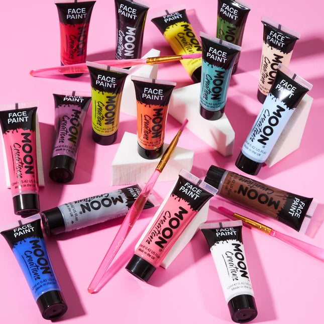Moon Creations Face Paint Grey 12ml van Moon Creations koop je bij Partywinkel