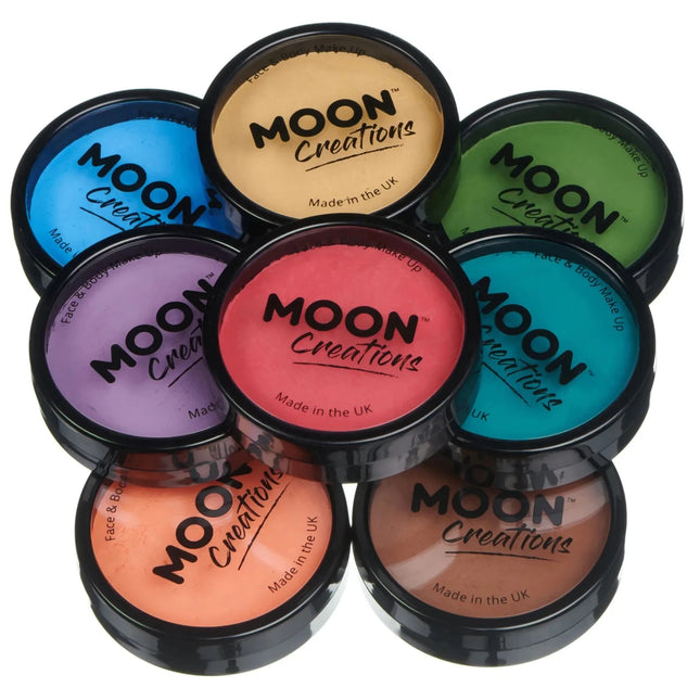 Moon Creations Pro Face Paint Cake Pots Lilac 36g van Moon Creations koop je bij Partywinkel