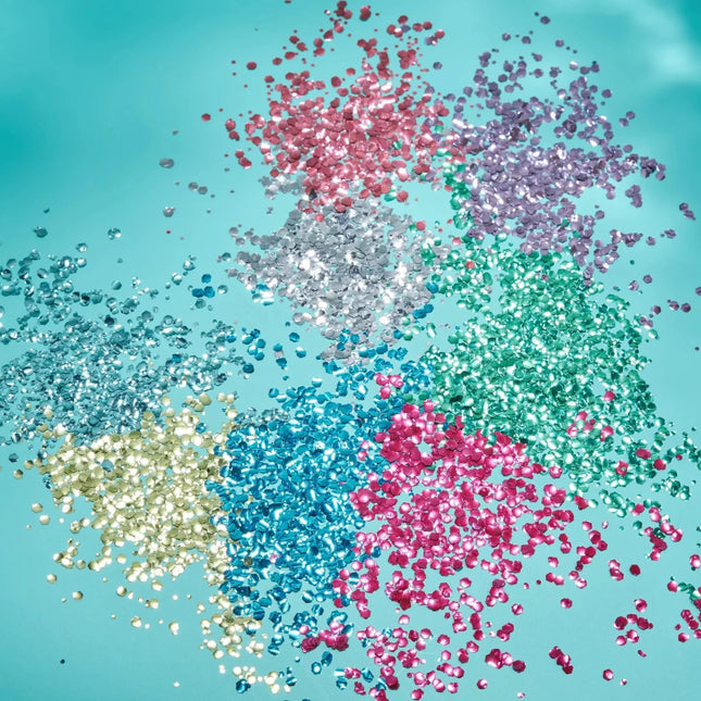 Moon Glitter Bio Chunky Glitter Green 3g van Moon Creations koop je bij Partywinkel