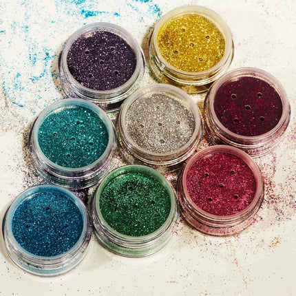 Moon Glitter Bio Glitter Shakers Turquoise 5g van Moon Creations koop je bij Partywinkel