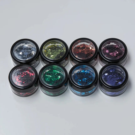 Moon Glitter Classic Chunky Glitter Pink 3g van Moon Creations koop je bij Partywinkel