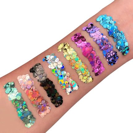 Moon Glitter Holographic Chunky Glitter Rose Gold 3g van Moon Creations koop je bij Partywinkel