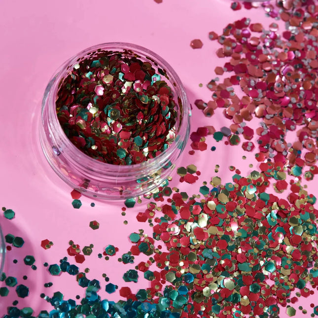 Moon Glitter Mystic Bio Chunky Glitter Celebration 3g van Moon Creations koop je bij Partywinkel