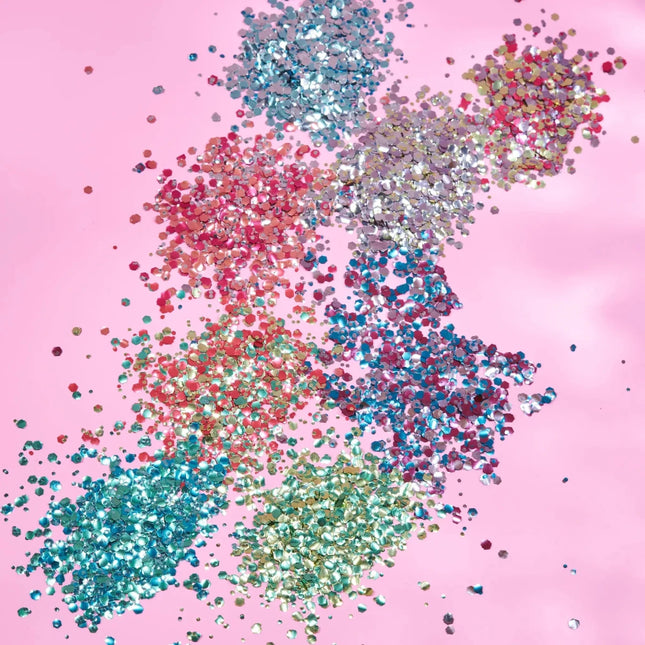 Moon Glitter Mystic Bio Chunky Glitter Champagne 3g van Moon Creations koop je bij Partywinkel