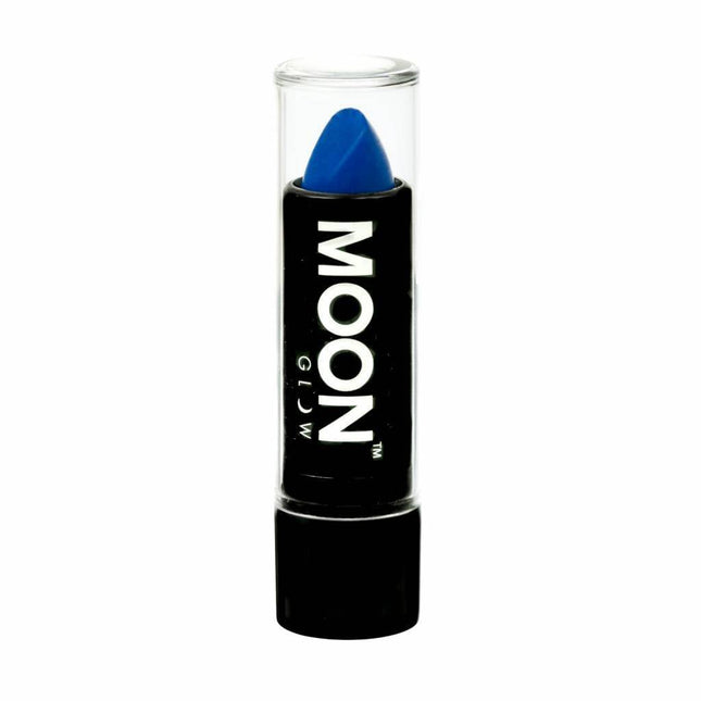 Moon Glow Intense Neon UV Lipstick Intense Blue van Moon Creations koop je bij Partywinkel
