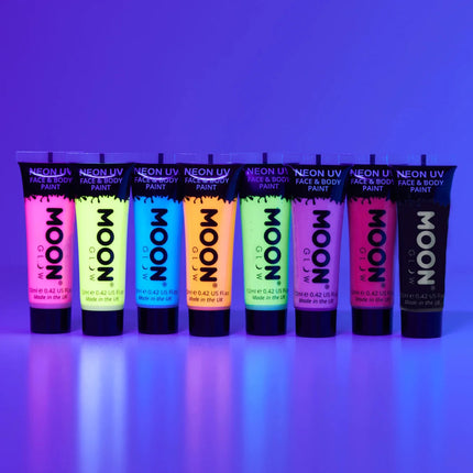 Moon Glow Pastel Neon UV Face Paint Pastel Pink 12ml van Moon Creations koop je bij Partywinkel