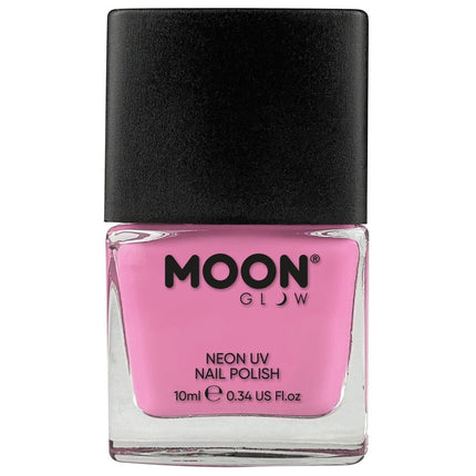 Moon Glow Pastel Neon UV Nail Polish Pastel Pink 14ml van Moon Creations koop je bij Partywinkel