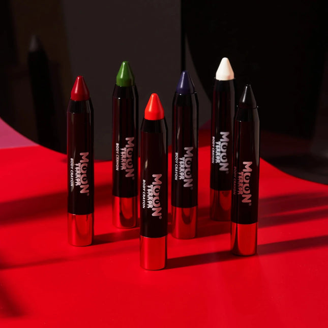 Moon Terror Halloween Body Crayons Wicked White 3.2g van Moon Creations koop je bij Partywinkel