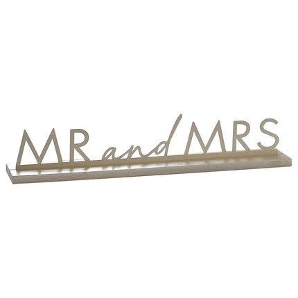 Mr And Mrs Tafeldecoratie van Ginger Ray koop je bij Partywinkel