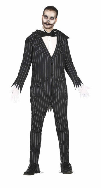 MR Skeleton Halloween Kostuum Heren van Fiestas Guirca koop je bij Partywinkel