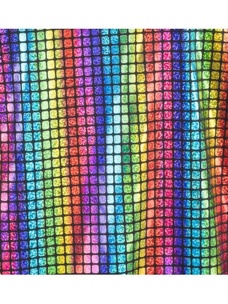 Gilet disco arc-en-ciel sans manches pour homme
