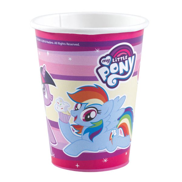 My Little Pony Bekers 250ml 8st van Riethmueller koop je bij Partywinkel
